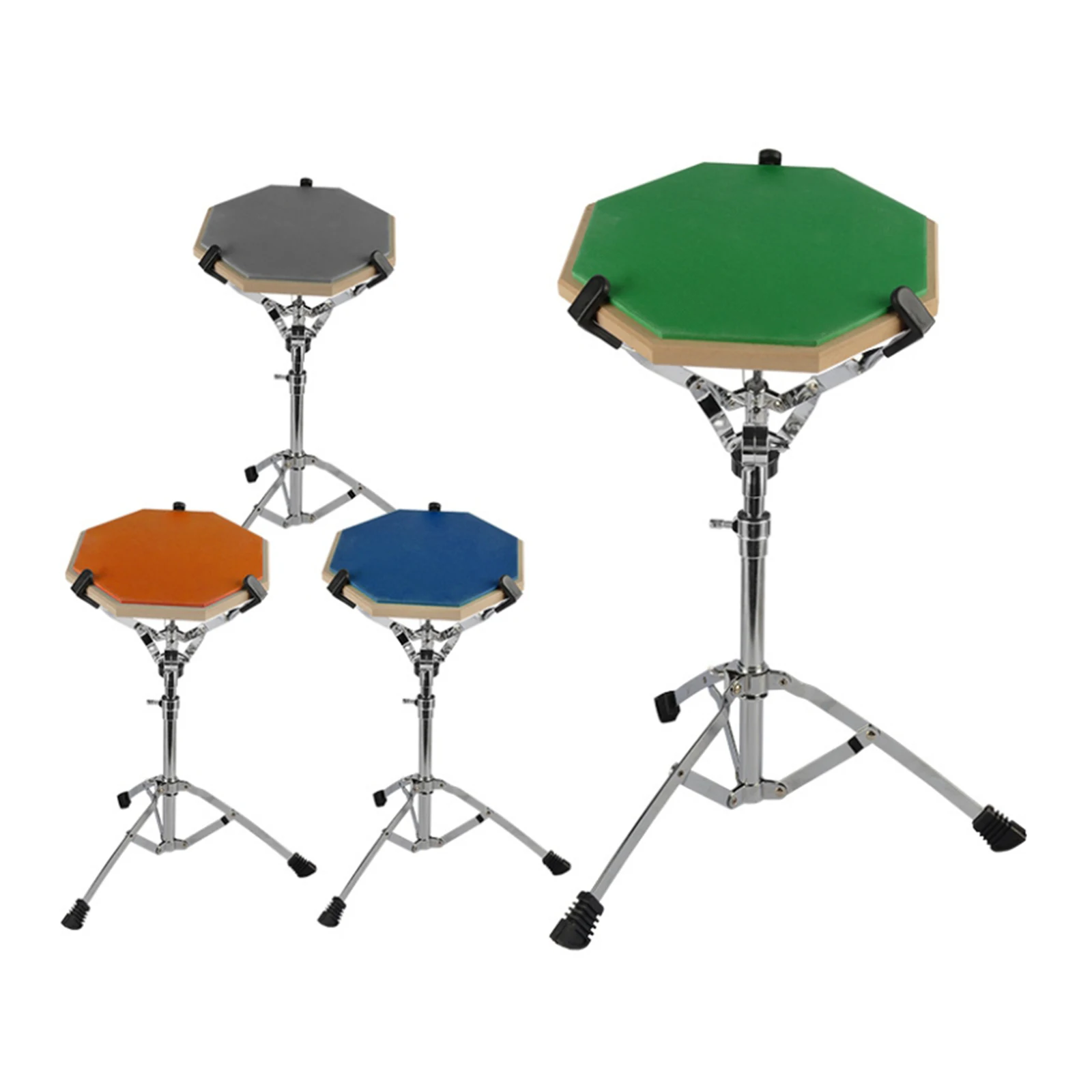 Portable Drum Stand Height Adjust Triangle Bracket Stable Tripod Nonslip Snare Drum Base for 12inch~14inch Dia Drums Instrument