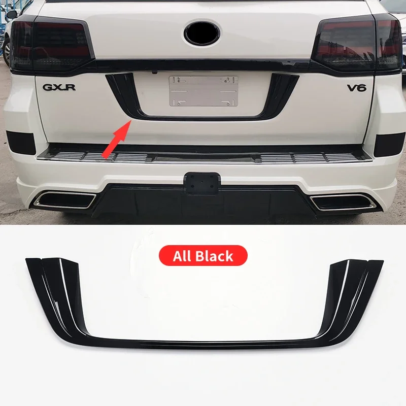 2008-2021年式トヨタランドクルーザー200 LC200 2020 2019 2018 クロームテールゲート装飾ストリップ外装改造アクセサリー