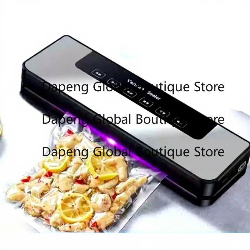 Portabl-e Mini Electric Automatic Vacuum Sealer For Home Commodity Use Plug-in ABS Material 30cm Sealing Width