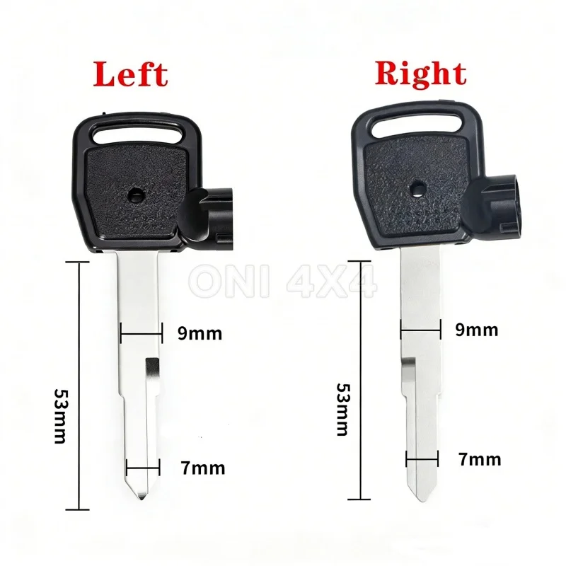 KYMCO blank key embryo is suitable for KYMCO UXV450i 500 500i 700i MXU 150 150X 250 270 270i 300 375 450i 500 500i 550i 700 700i