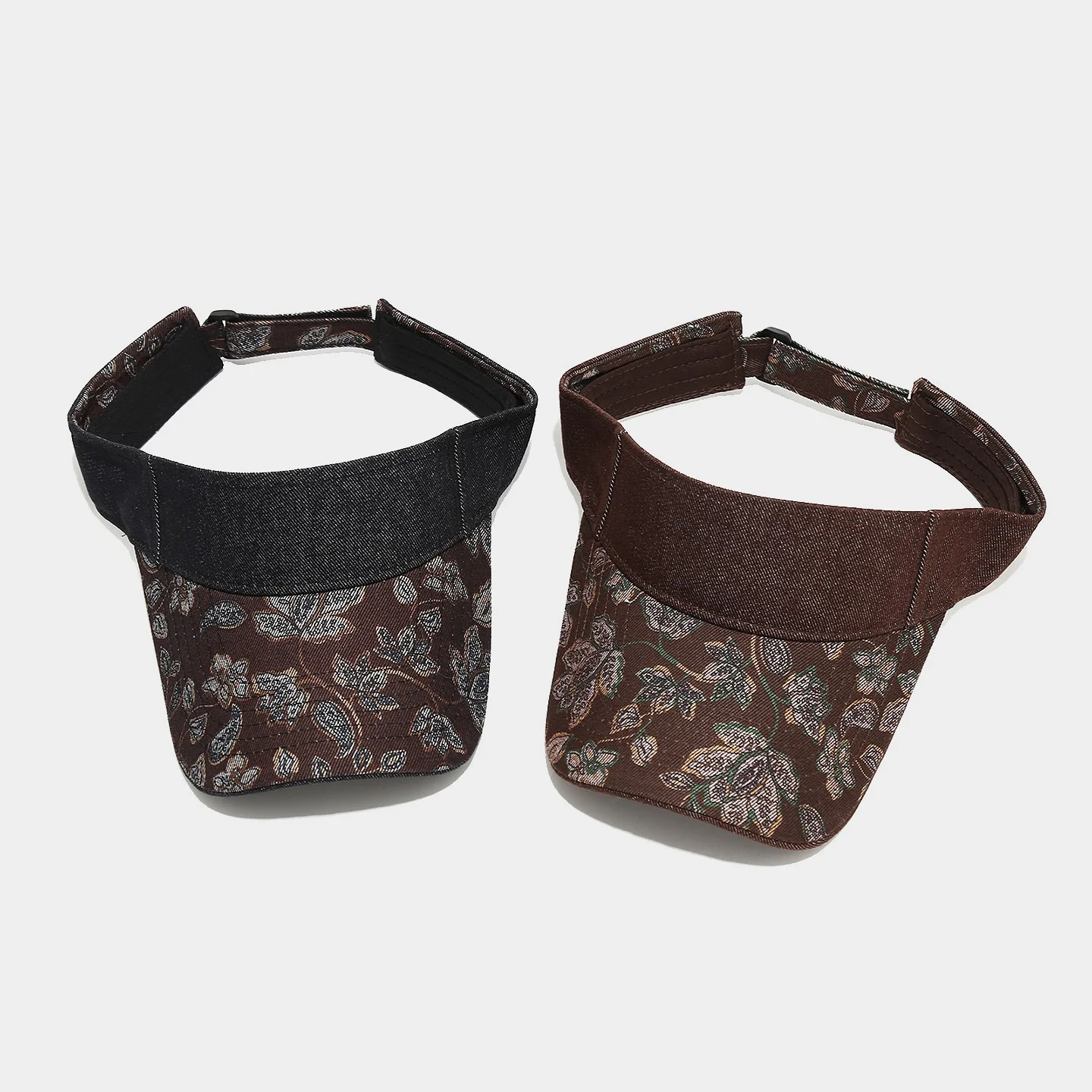 Unisex Paisley Sun Visor Hat Open Top Sun Hat Breathable Sun Protection Outdoor Sports Summer Adjustable Large Head Cap