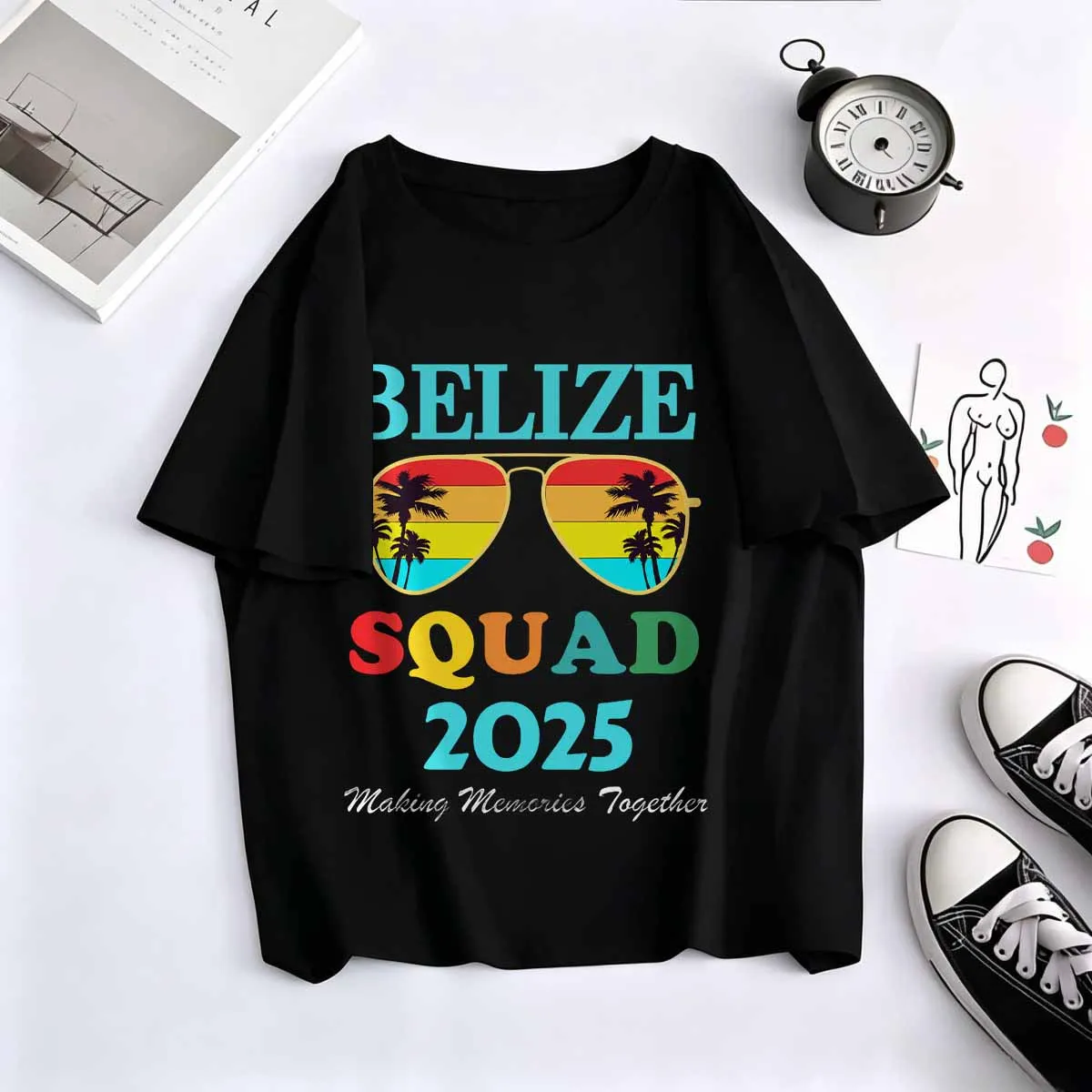 T-shirts Printemps Sans Peur Asymétriques Street-Snap Extérieur Barbecue Polyvalents Magnifiques Techniques Inattendus Époustouflants Athleisure 2026