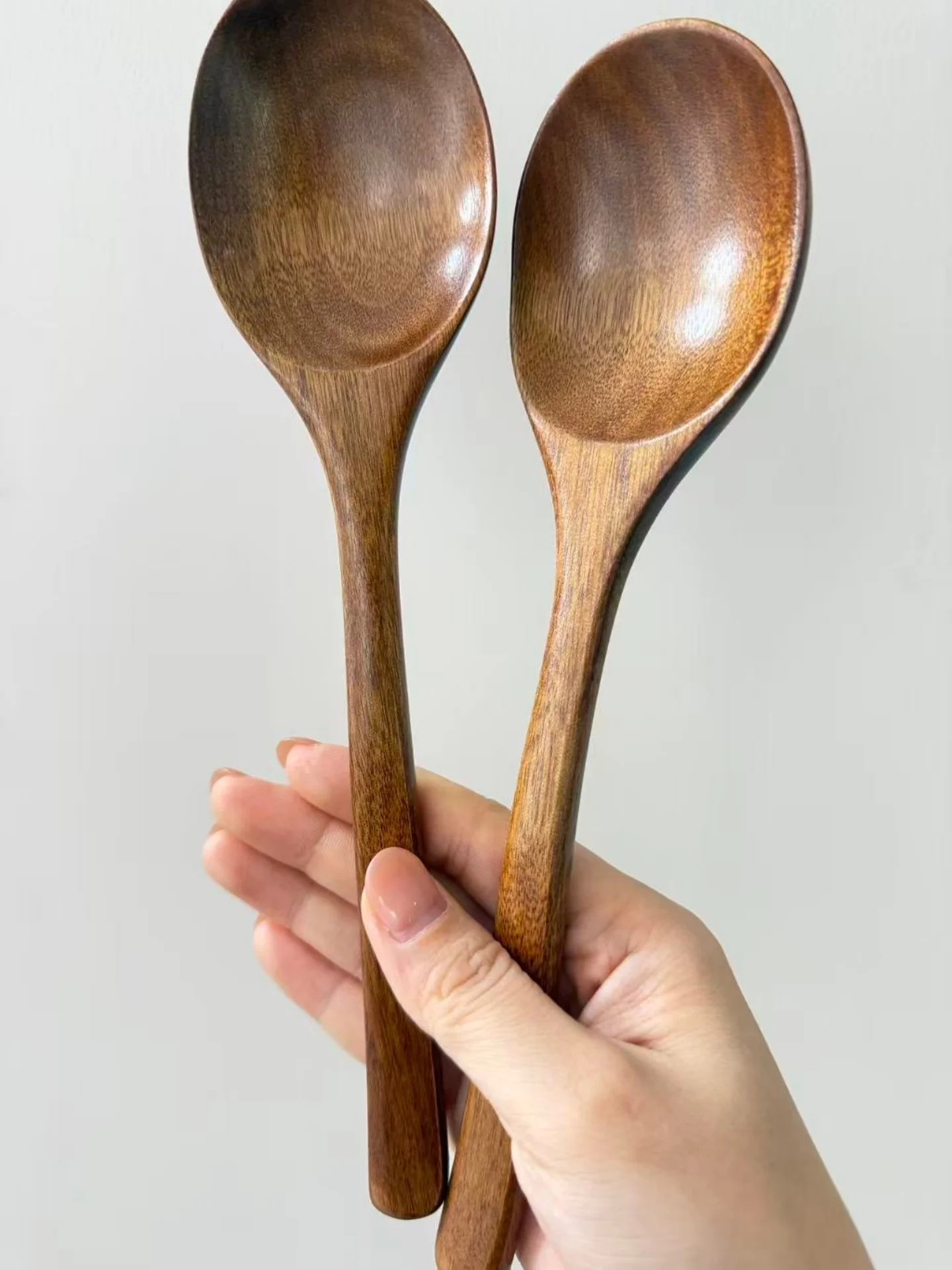 

Wooden Soup Spoon Japanese Sle Long Handle Rice Spoon Noodles Soup Spoon Spiral Rice Spoon Wooden Soup Spoon for Eating