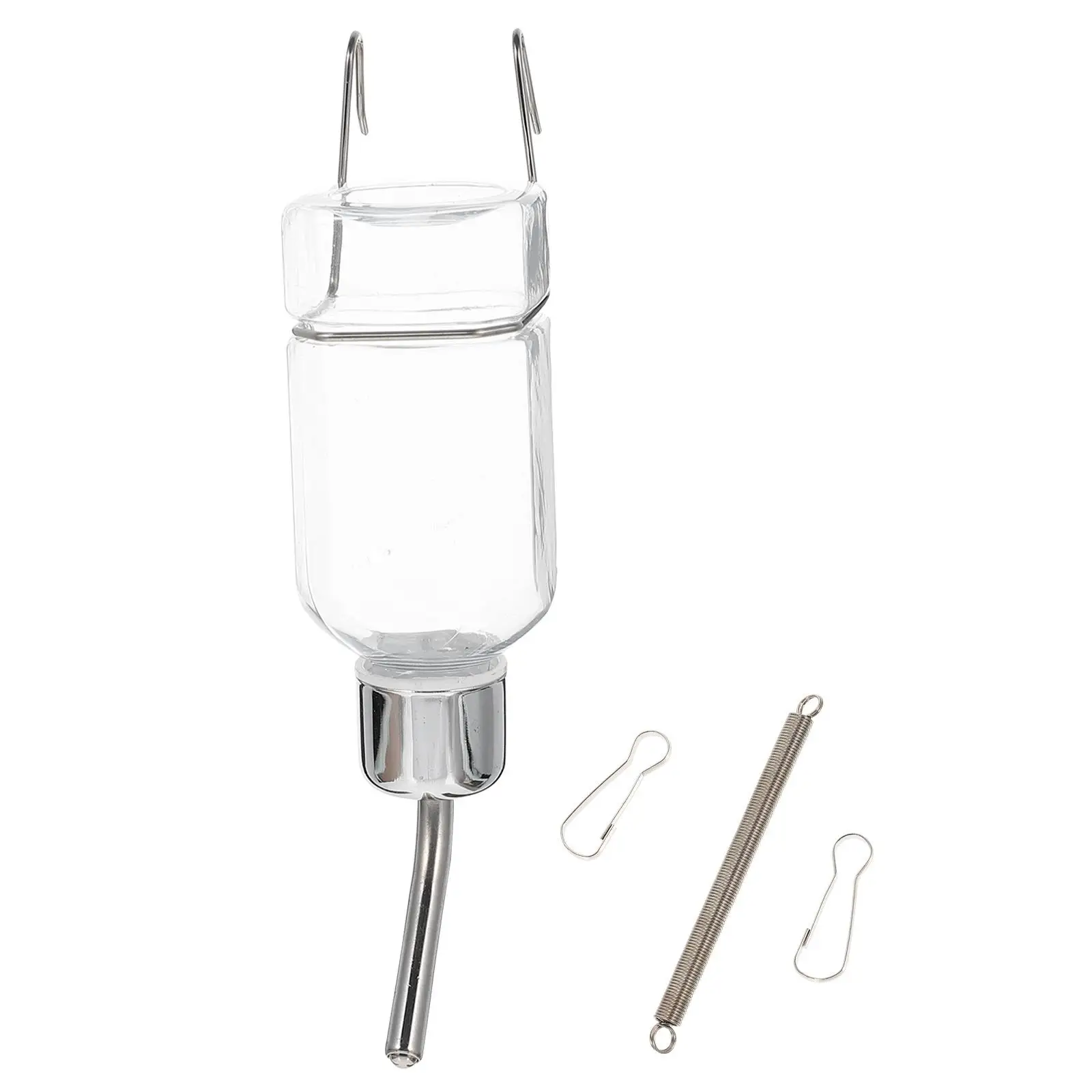 

Ball Water Fountain Pet Feeder Bottle Leak Proof Pressure Resistant Easy Clean Stainless Steel Dog Dispenser Hanging Rabbit