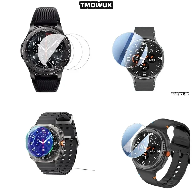 For Samsung Galaxy Watch8 Classic Full Screen Coverage Tempered Glass Film HD Clear TMOWUK
