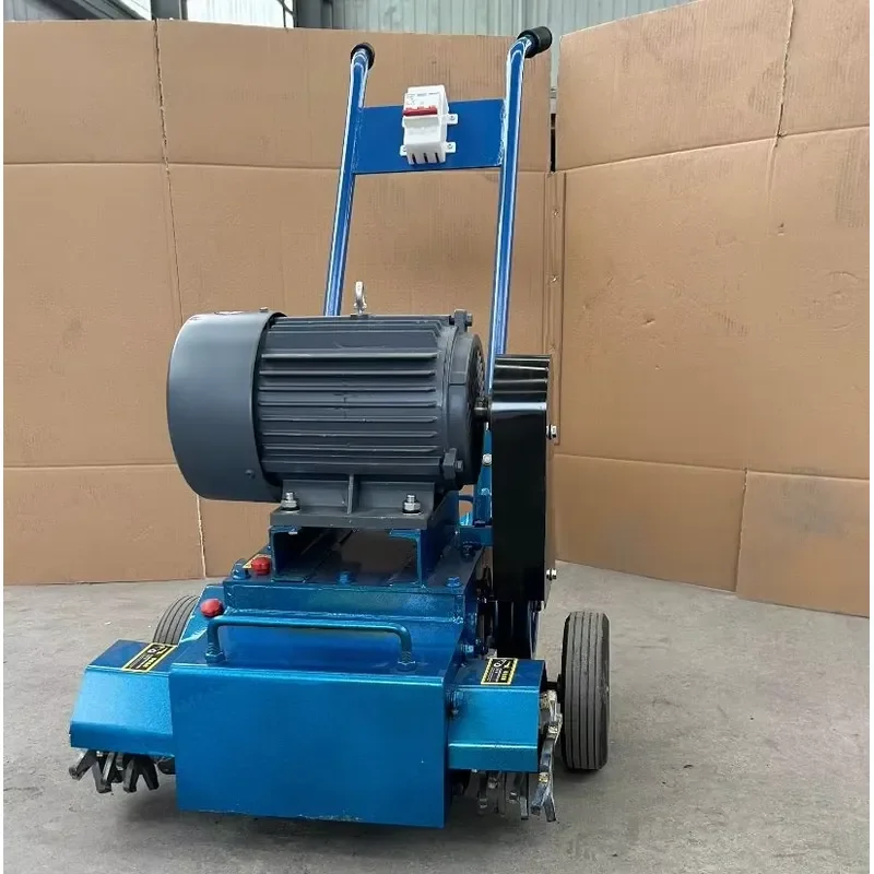 Construction Grade 4KW 160mm Hob Diameter Road Slag Remover Concrete Residue Cleaning Machine for Worksites