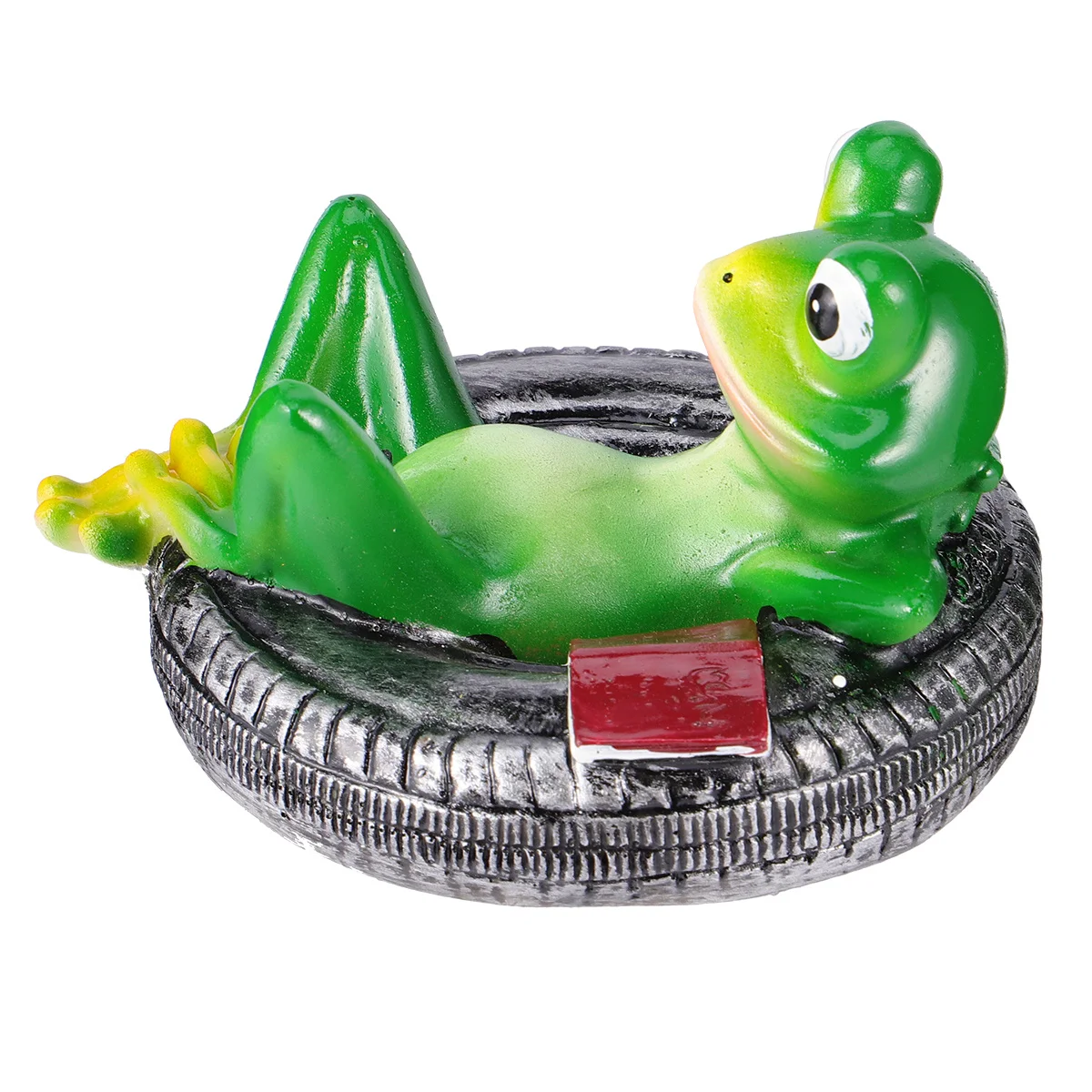 

Frog Sculpture Handmade Exquisite Surface Design Perfect Garden Desktop Decoration Office Living Room Ornament