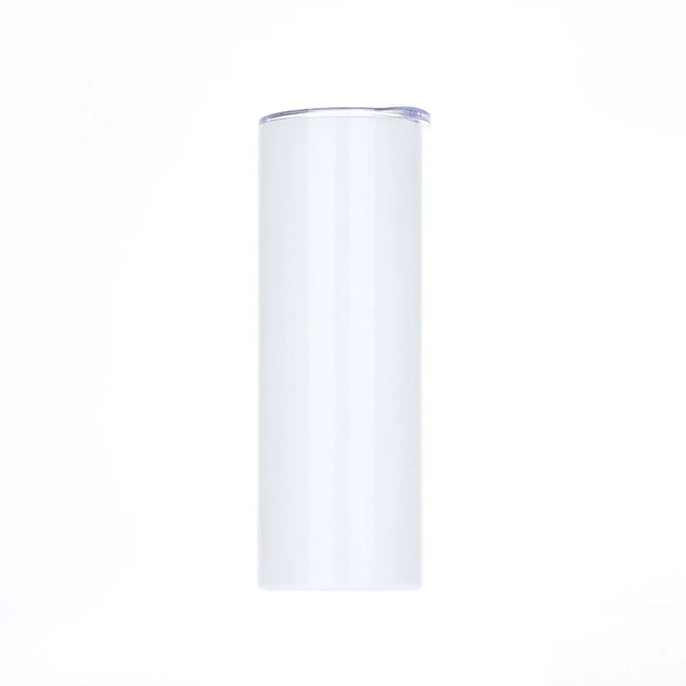 Factory direct supply 20oz 30oz straight cup sublimation stainless steel thermos cup cross-border spraying car cup