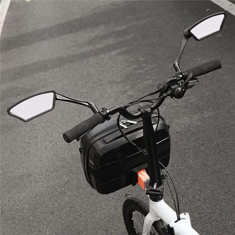 T22C EVA Hard Shell Folding Bike Front Bag Quick Release Bicycle Handlebar Basket Bag For Brompton Compatible