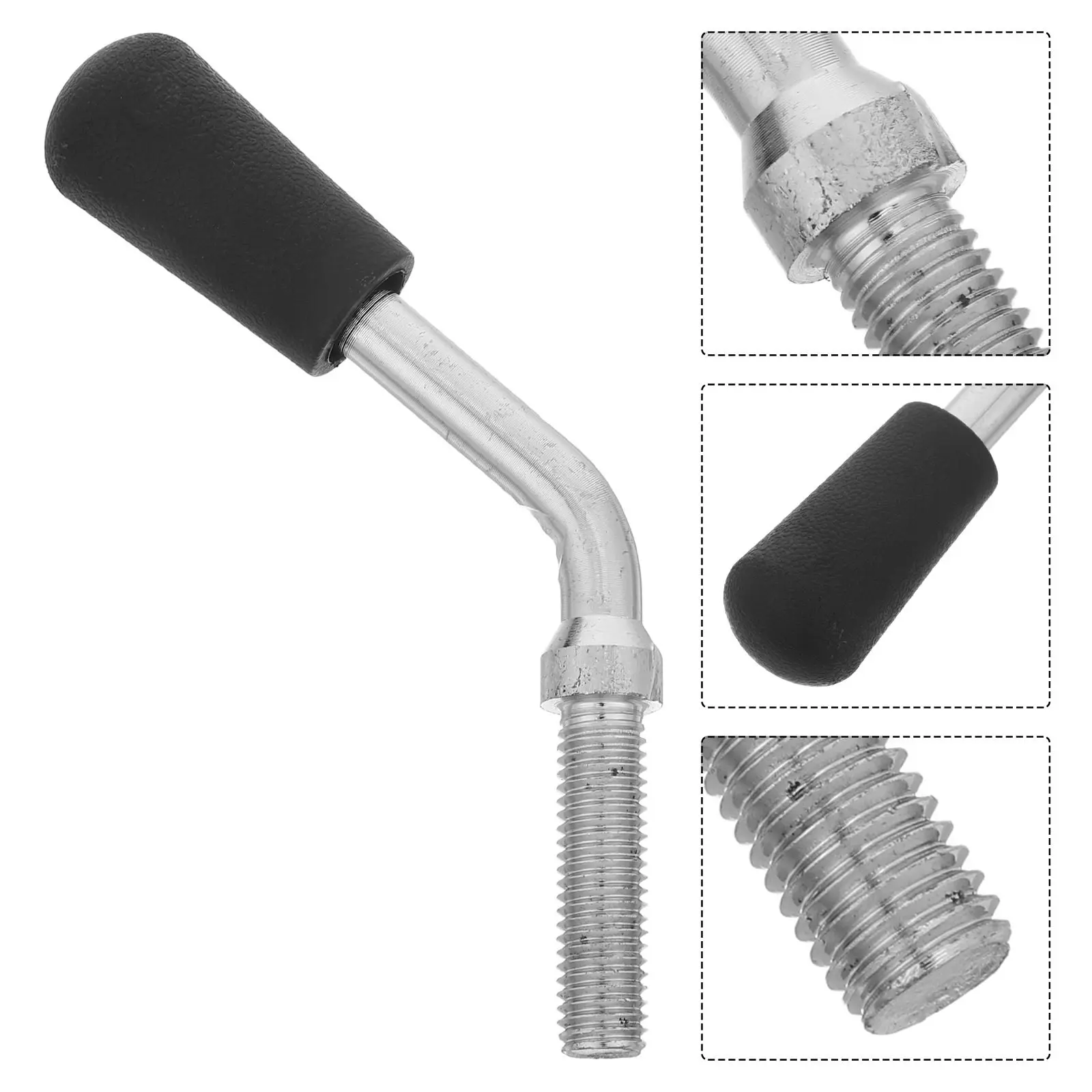 Bench Drill Locking Handle Threaded Thumb Screw M12x40 Replacement Heavy Duty Fastener Drill Press Bolt