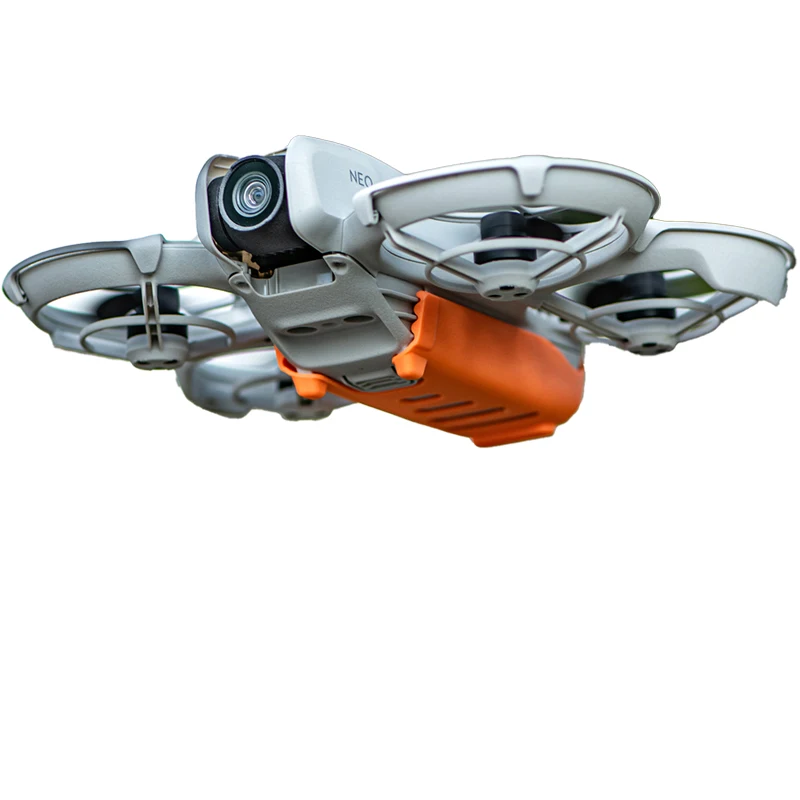 เซ็นเซอร์ด้านล่างฝาครอบป้องกันแบตเตอรี่ Anti-collision SHELL พร้อมเอฟเฟกต์ความสูง Landing Gear Pad สําหรับ DJI NEO Drone อุปกรณ์เสริม