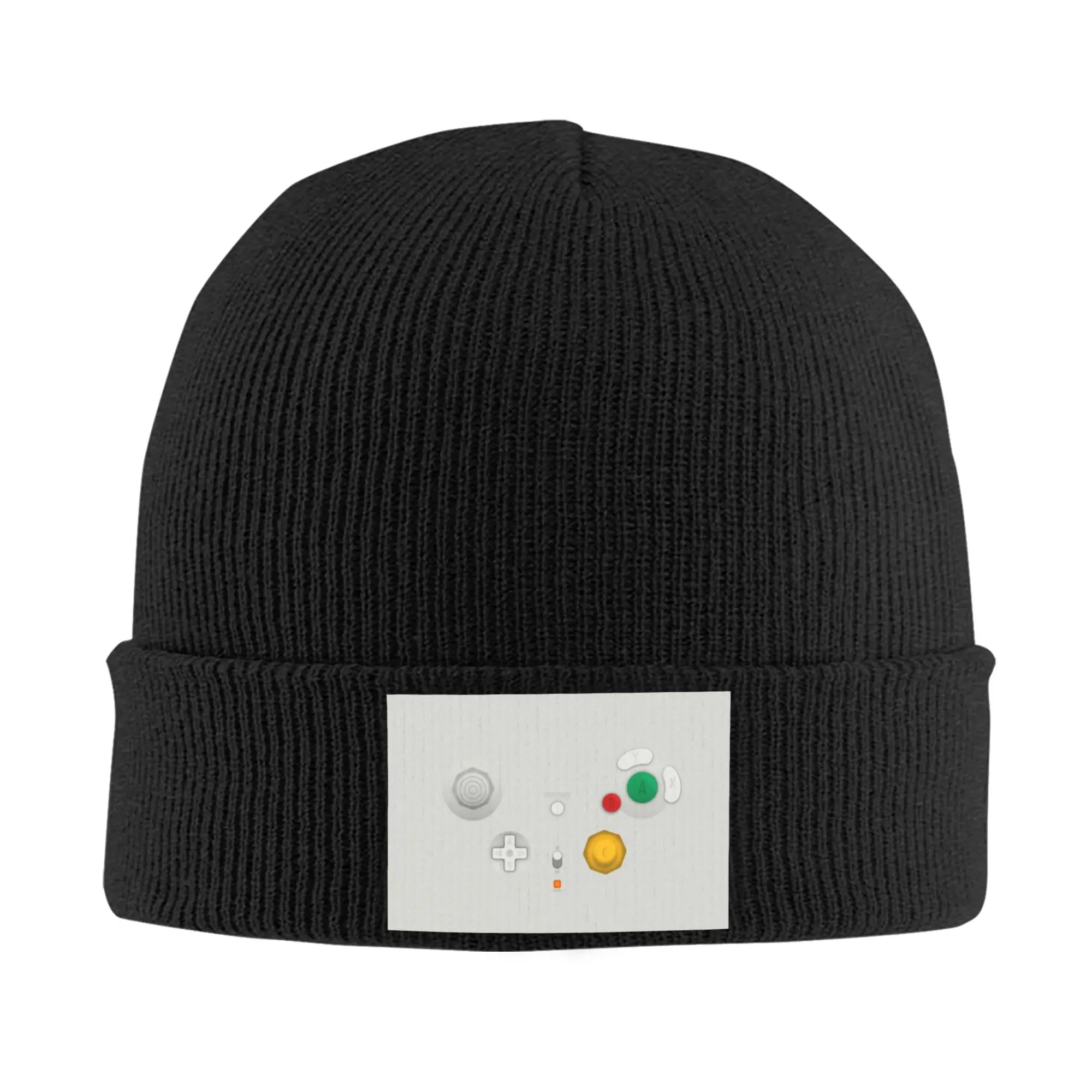 Game Controller Beanie Cap Unisex Winter Warm Bonnet Homme Knit Hat Electronic Pattern Skullies Beanies Hats For Men Women