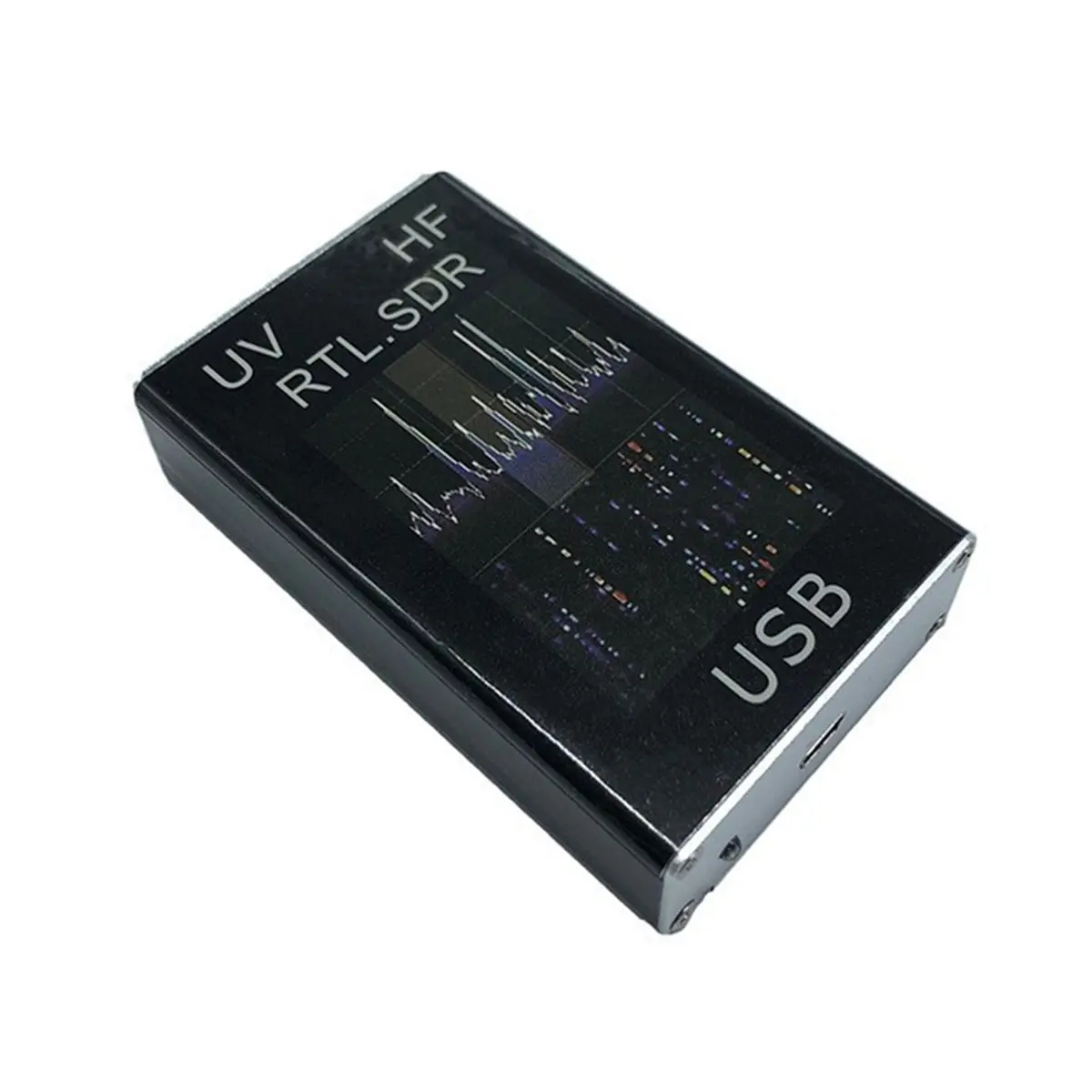 A86G NEW 100KHz-1.7GHz Full Band UV USB Tuner Receiver RTL2832U+R820T2 Radio Receiver Short Wave