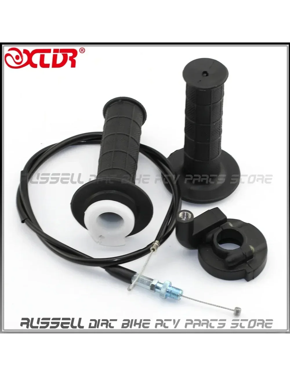 AliExpress RRSMOTO Handle Throttle Cable Bar Grip Casing Set for Honda XR50 CRF50 XR70 CRF70 CRF80 CRF100 Dirt Bike