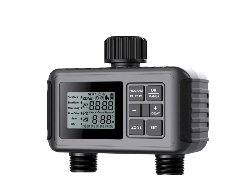 

2025Smart Digital Drip Irrigation Controller Garden Watering Timer for Greenhouse Lawn Diaphragm Structure