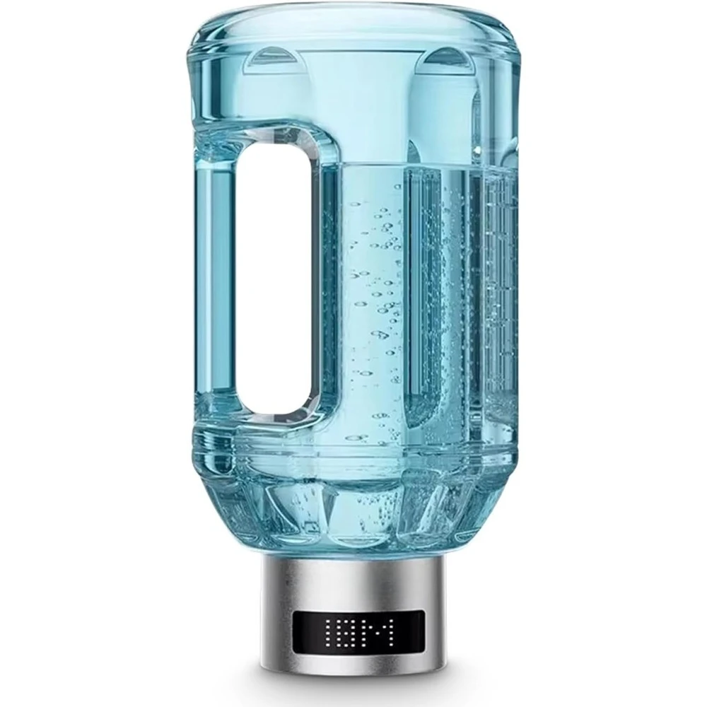 حار بيع. إبريق زجاجة مياه الهيدروجين 2025، مولد مياه الهيدروجين المحمول مع شاشة رقمية، ما يصل إلى 4000 رطل، سعة 51 أونصة - جديد #1