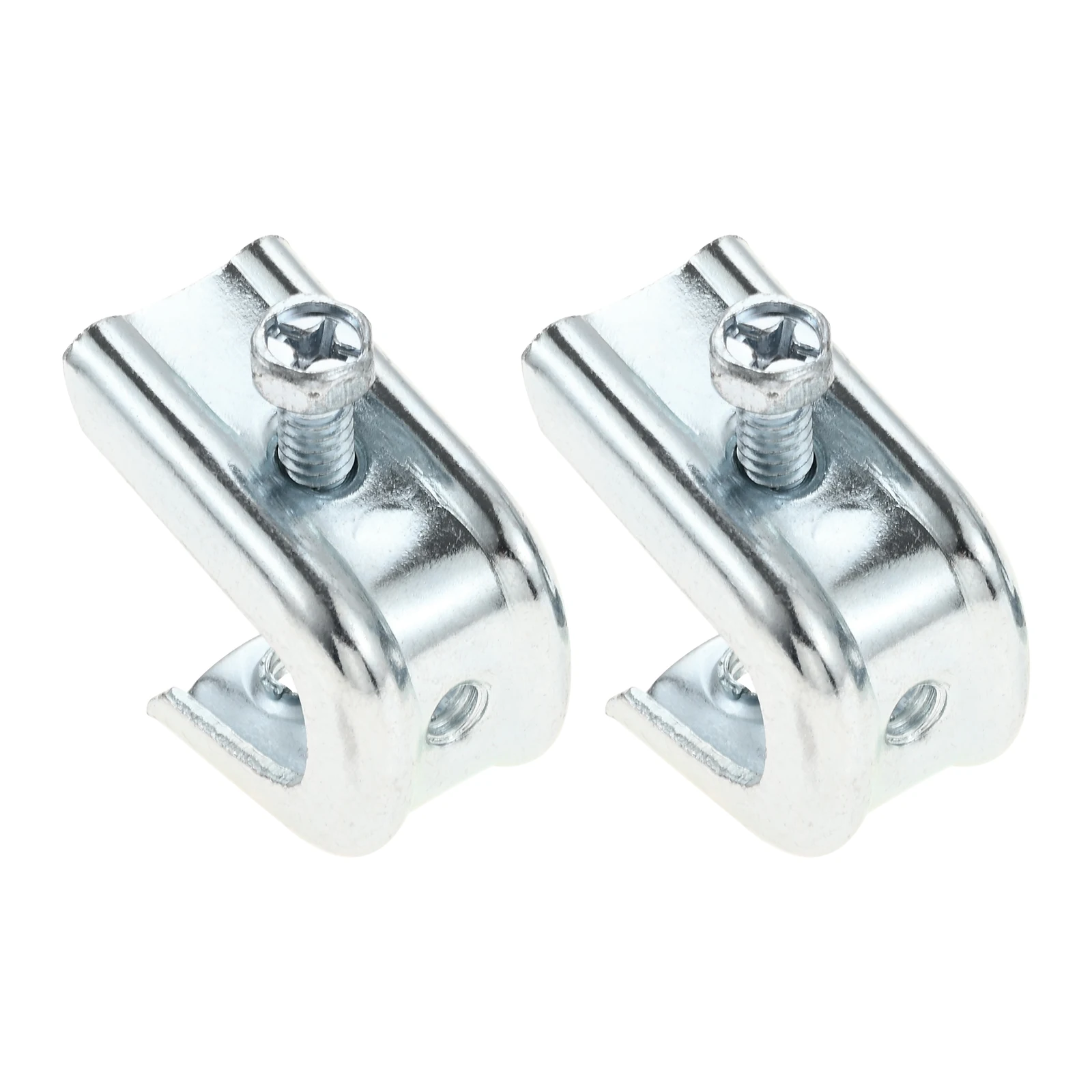 2pcs Stainless Steel Fireplace Parts Damper Stopper Fireplace Damper Clamp Flue Stop Clamp for Gas Logs