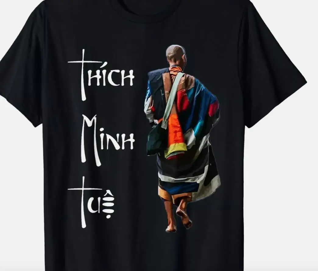 Thich Minh Tue Buddhist Monk Spiritual Journey Vietnam Unisex T-Shirt