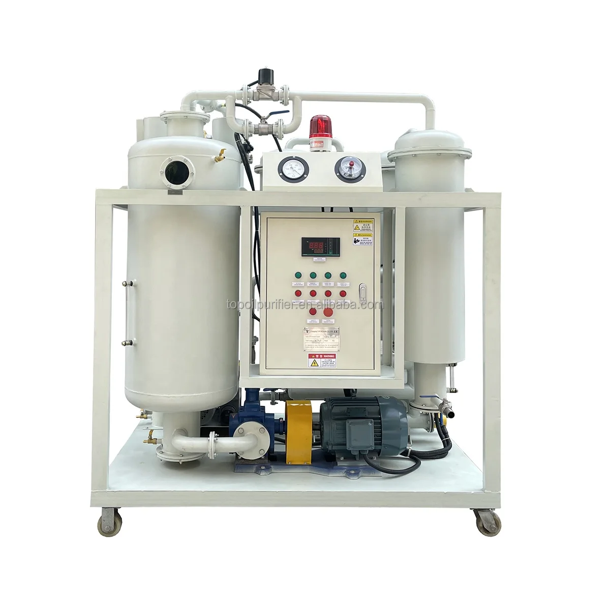 Online Dry-Out System / High Performance Moisture Removal Turbine Oil Vacuum Purification Plant