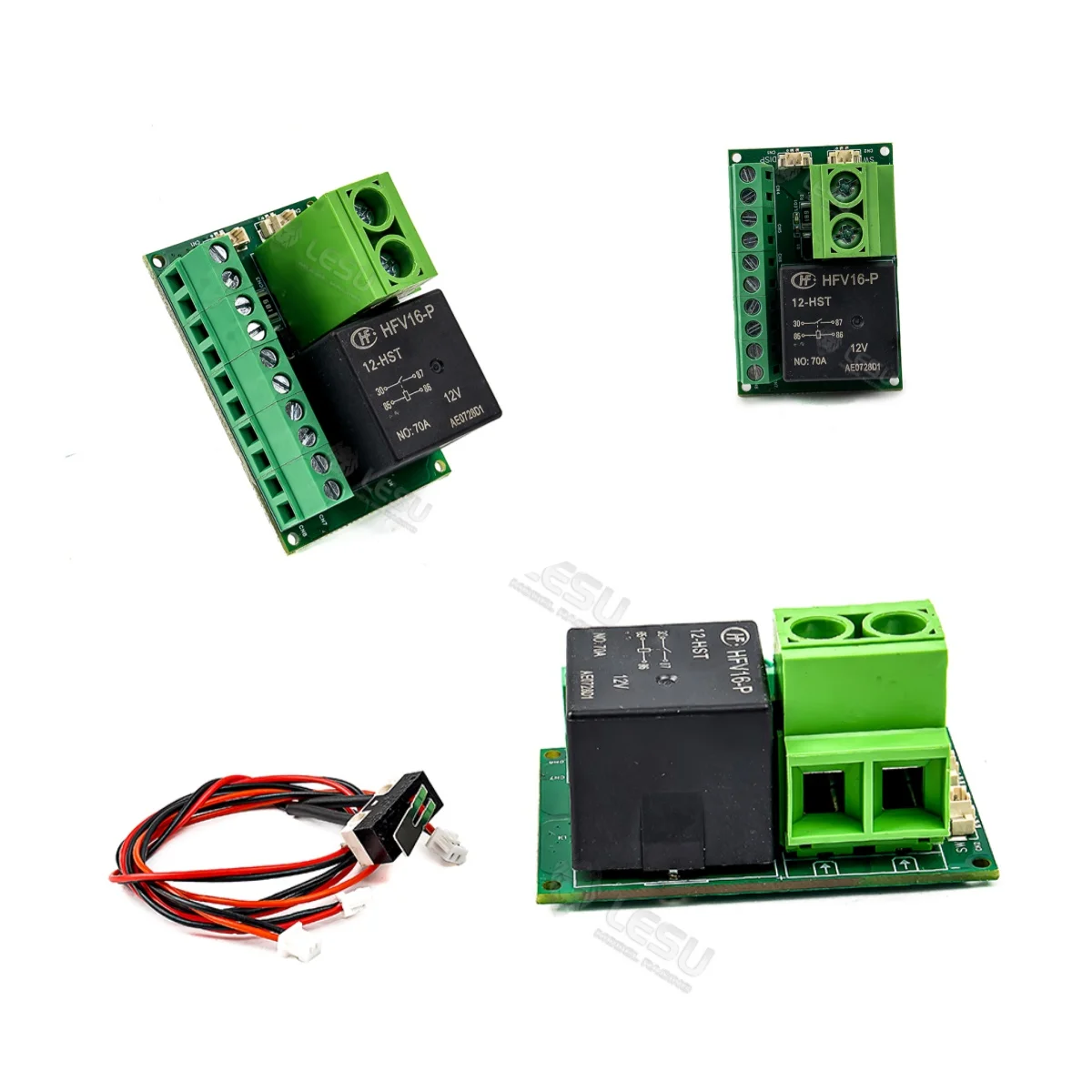 

Multi-circuit Electrical Relay for 1/14 Scale RC Tractor Truck Hydraulic Dumper Remote Control Lorry Car Model DIY Upgrade Part