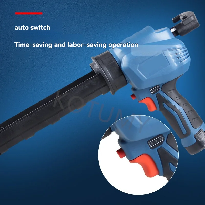 DCPJ12A Rechargeable Caulking Gun Portable Handheld Tool For Kitchen Bathroom Gap Waterproofing Household Renovation Adhesive