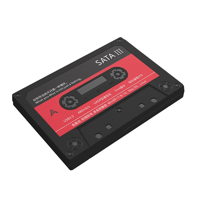Caja de disco duro externa HDD USB 3,0 2,5 pulgadas SATA 3,0 carcasa de disco duro móvil compatible con UASP para PC portátil