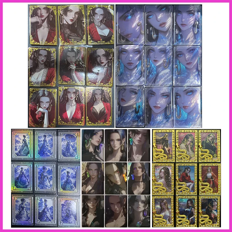 Anime ONE PIECE Rare S MDR GR Refraction Tabletop Games Collectible Cards Boa Hancock Toys for boys Christmas Birthday Present