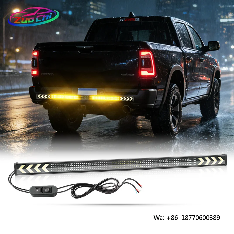 

Car Lights Multi-Function Tail Light Car Rear LED Tail Light Strip Universal Fit Running Brake Turn Signal for All Vehicle