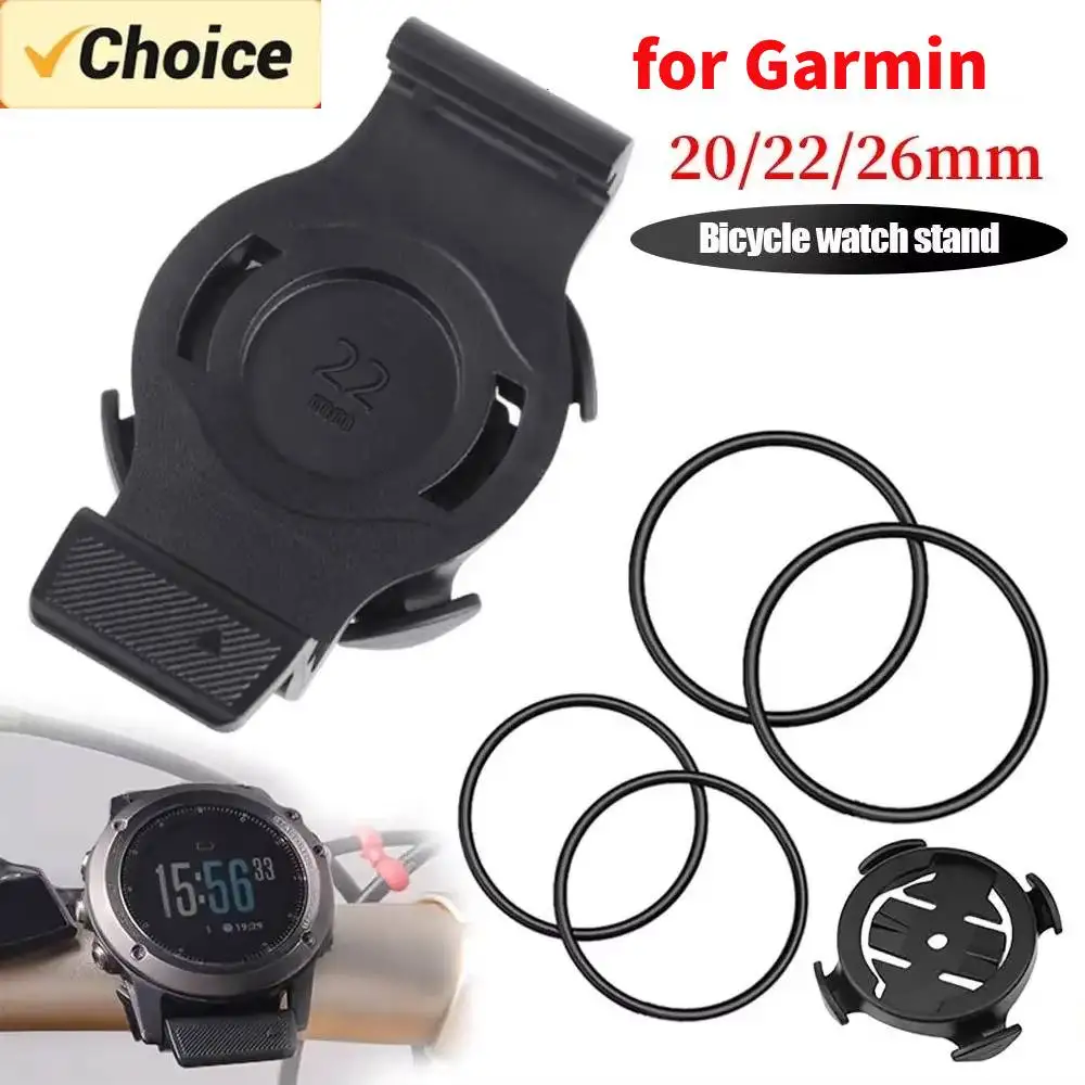 

20/22/26 мм подставка для велосипедного спидометра, съемное крепление для велосипедных часов, QuickFit, держатель для велосипедного секундомера для Garmin