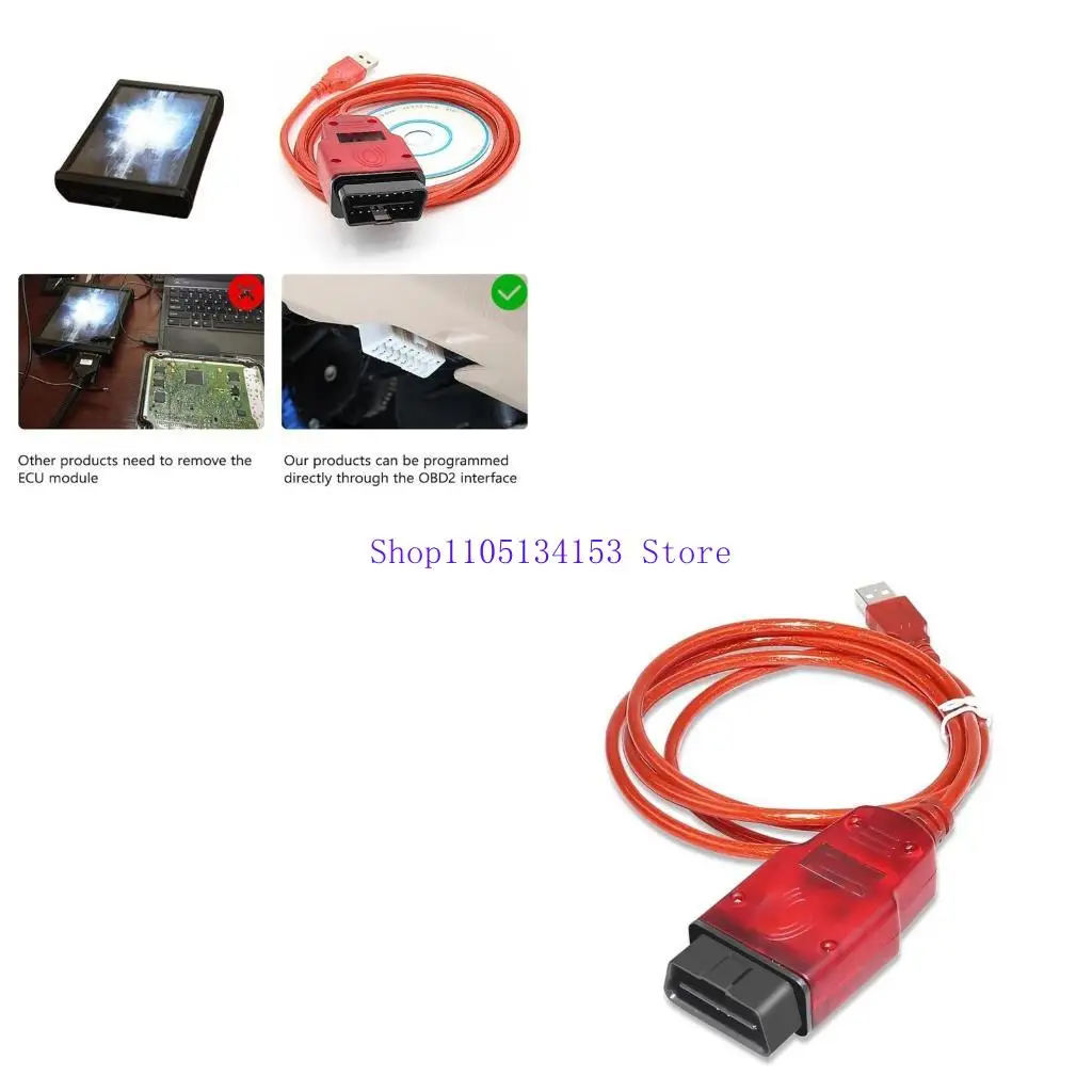 Renolink V2.10 OBD2 Programmer Tool Key Coding OBDII Car Diagnostic Tool Automotive Accessories