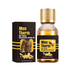 Bee venom Gynecomastia Heating Oil Eliminates Excess Breast Tissue, Strengthen Chest Muscles 15ml Eliminate chest fat