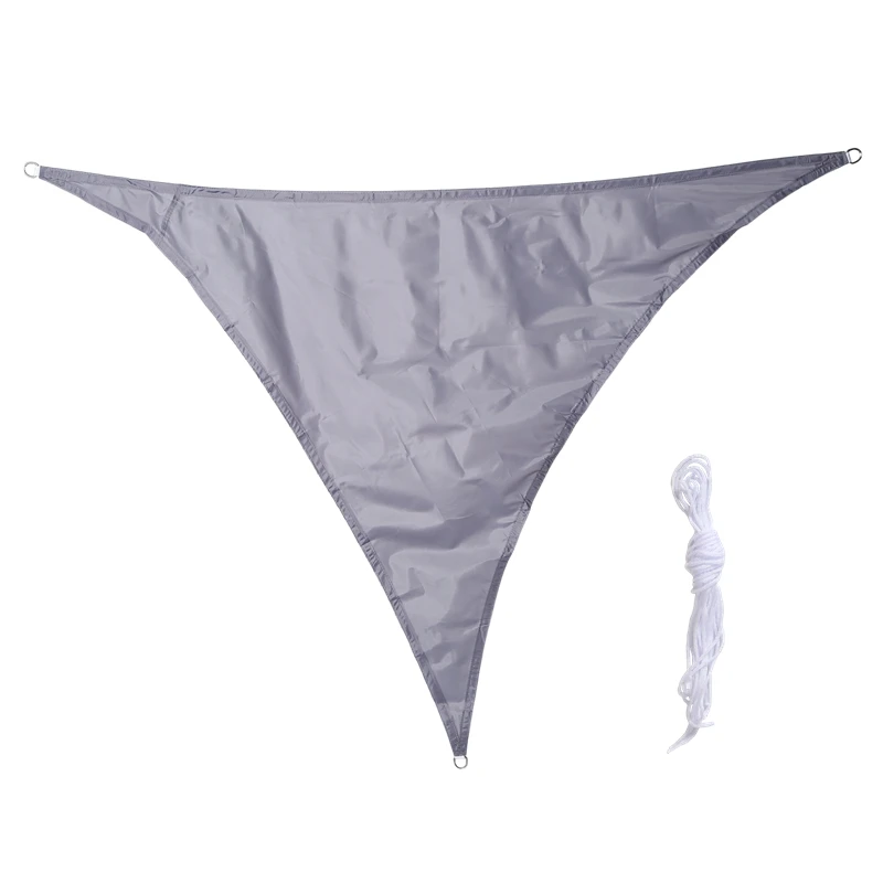 

Waterproof Shade Sail For Courtyard Garden, Right Angle Triangle Awning, Anti-UV Swimming Pool Canopy