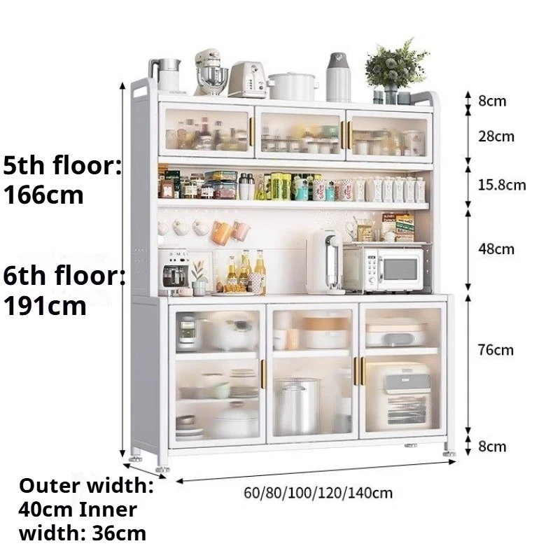 Kitchen Cabinet Sideboard Home Entrance Space Saver Dining Room Mueble Cocina Living Complete Cocina Kitchen Cabinets Storage