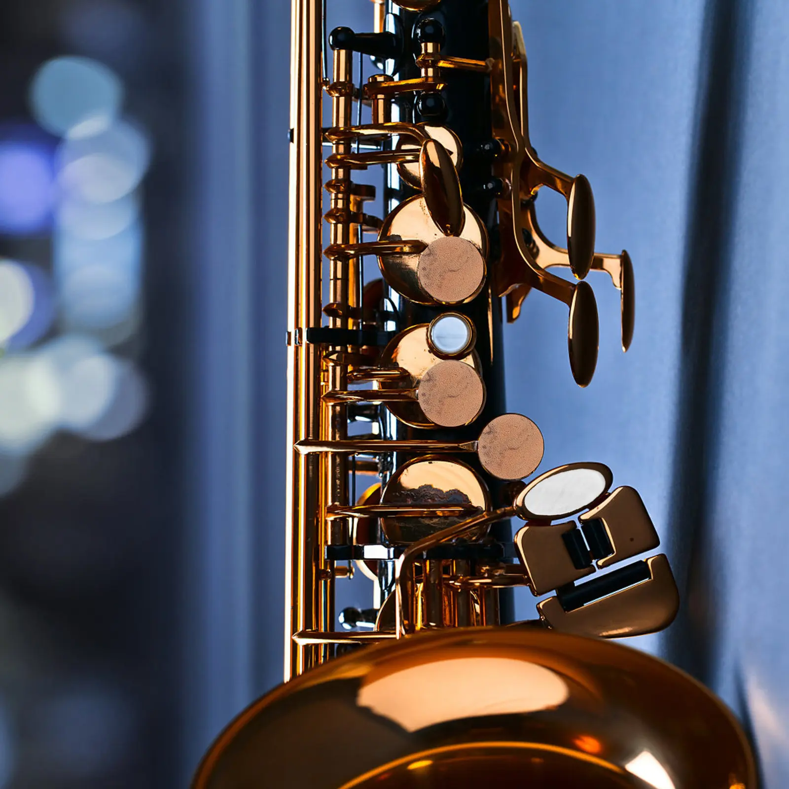 10Pcs Saxophone Key Cork Pads 9Mm Diameter for Noise Reduction Quiet Playing Enhanced Dampening Sound Control