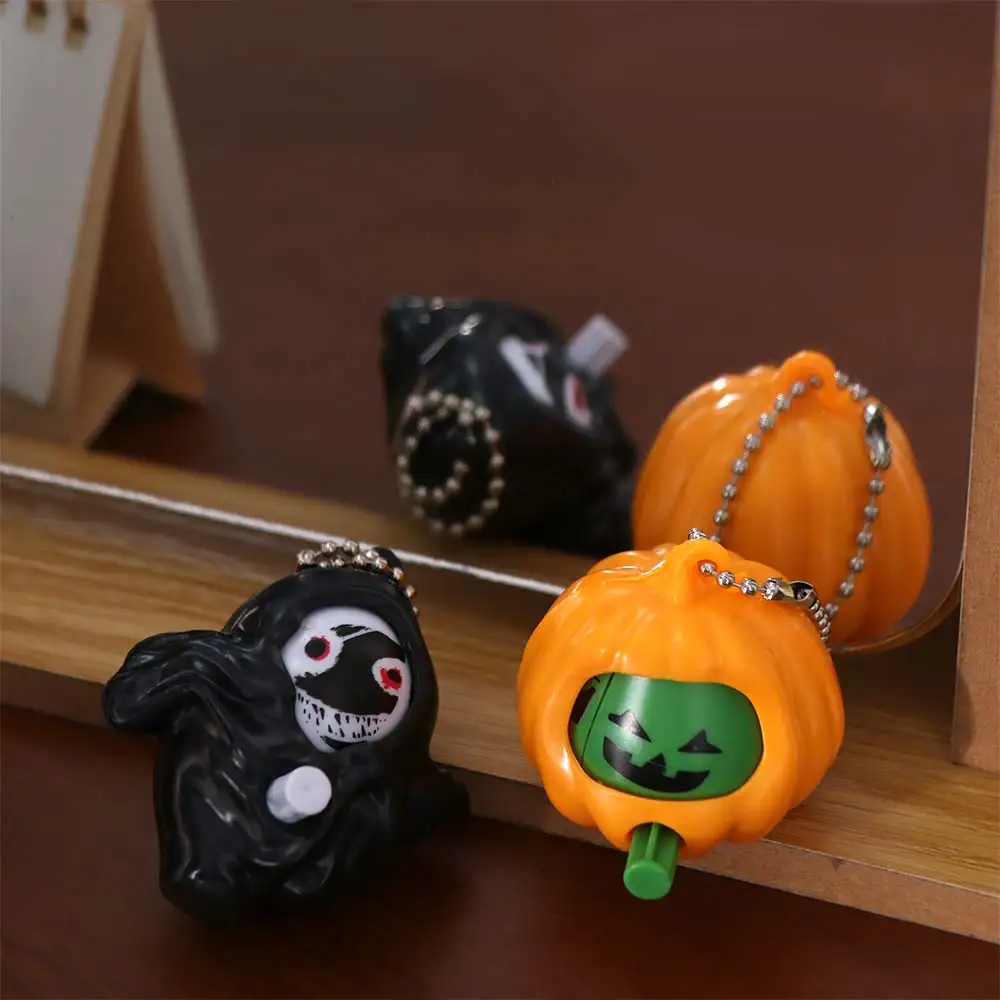 

Face Changing Design Pumpkin Face Changing Keychain Mini Size Colorful Pumpkin Face Changing Keyring Interactive Pumpkin Shape