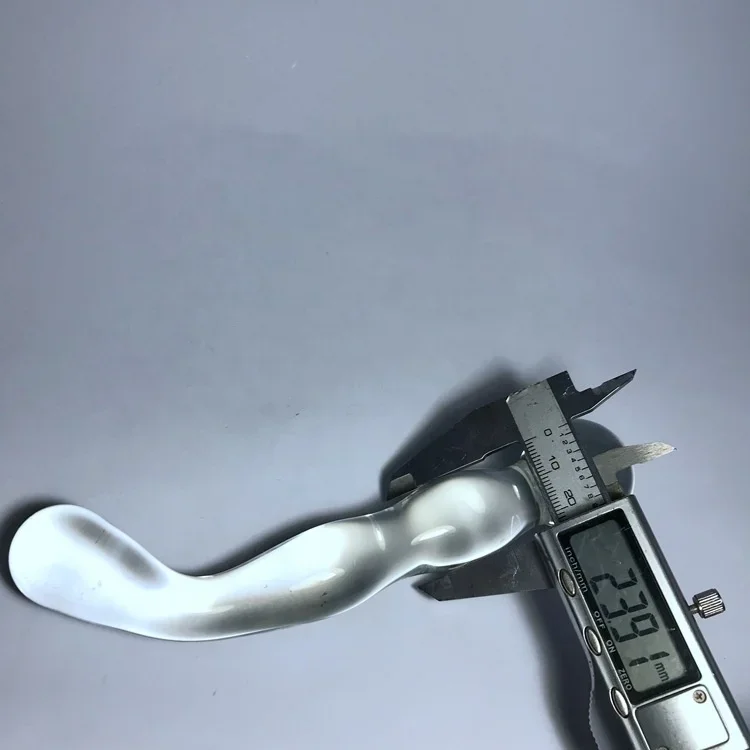 Glass Fetish Butt Pleasure for Adult Masturbation Anal Training Dual Ended Crystal Glass Pleasure Wand Dildo Anal Glass Insert