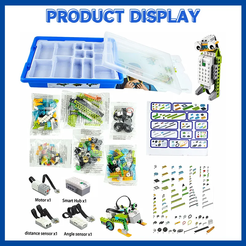 wedo2.0 Programming Block Robot 45300 Compatible Puzzle Pellet for Elementary Students