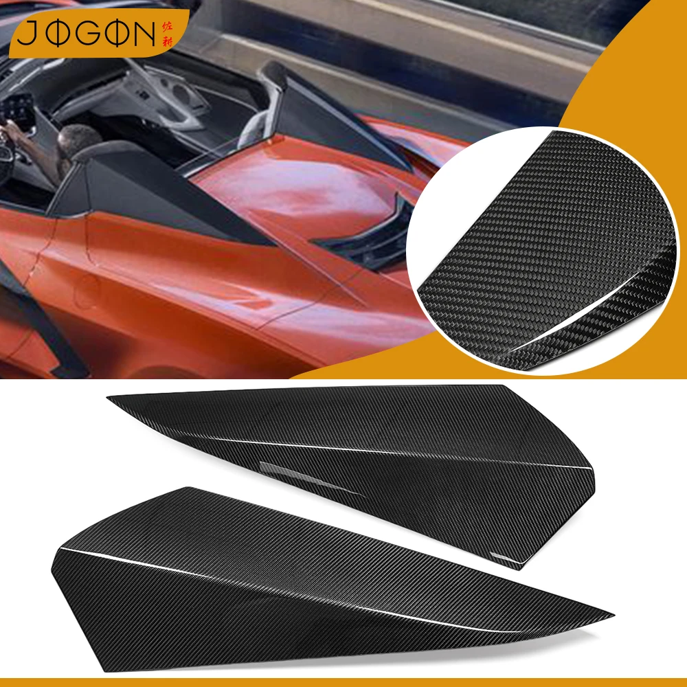 2020+ For Chevrolet Corvette Z06 E-Ray Z51 Only Fit for Convertible Nacelles Roof Body Humps Car Carbon Fibre Accessories Trims