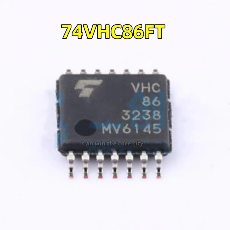 1-100 PCS/LOT New 74VHC86FT screen printed VHC86 package: TSSOP-14 logic door chip IC original in stock