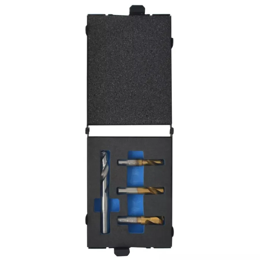 

4 Piece Spot Weld Drill Bit Set HSS