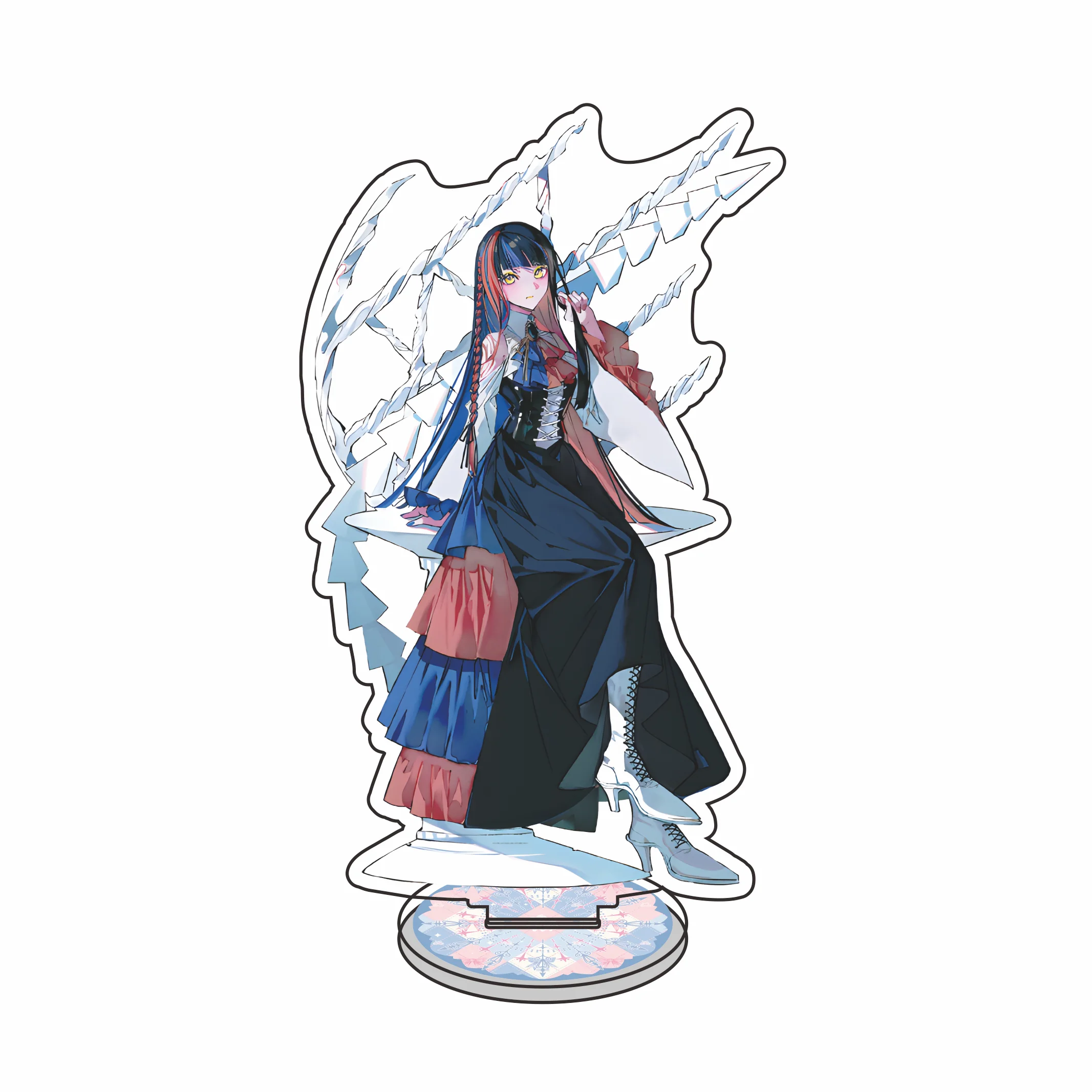 Anime Game Kamitsubaki City Under Construction Acrylic Stand Yorukawa Sekai Tanioki Asanushi Rinne Morisaki Cosplay fans Gifts