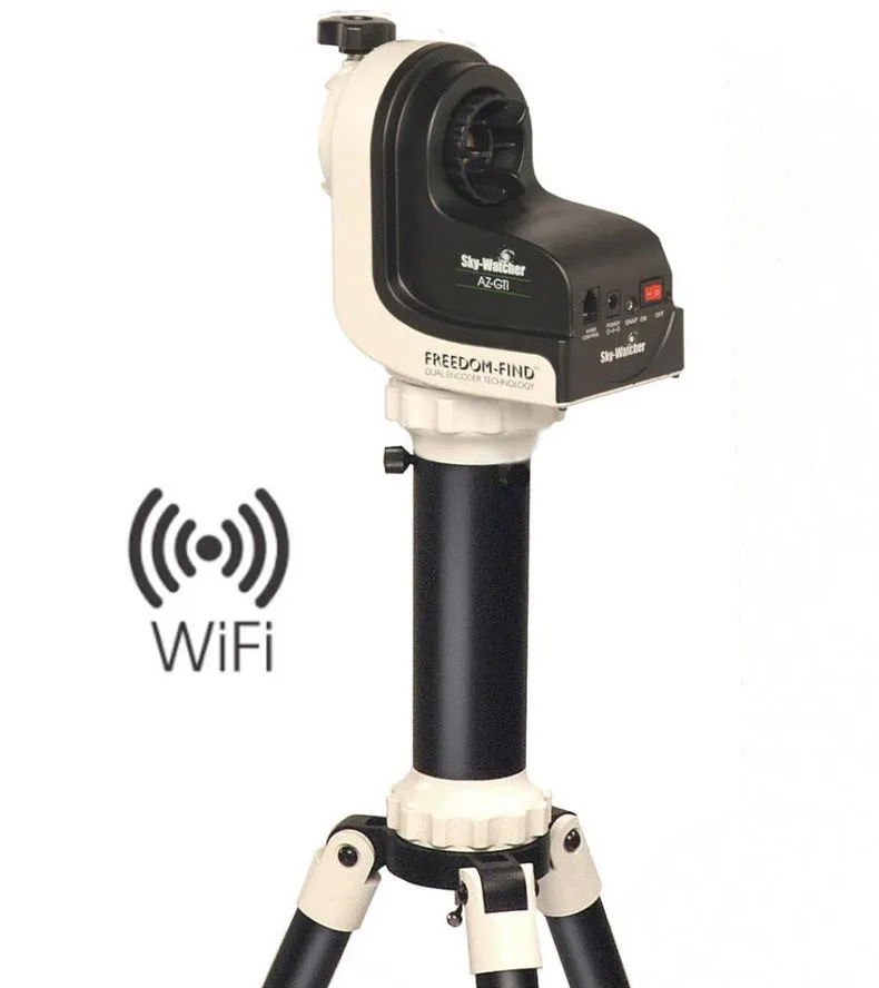 Sky-Watcher AZ-GTI WI-FI GO-TO ALT-Azimuth Mount Head WIth Equatorial Mount Two Scopes Mode