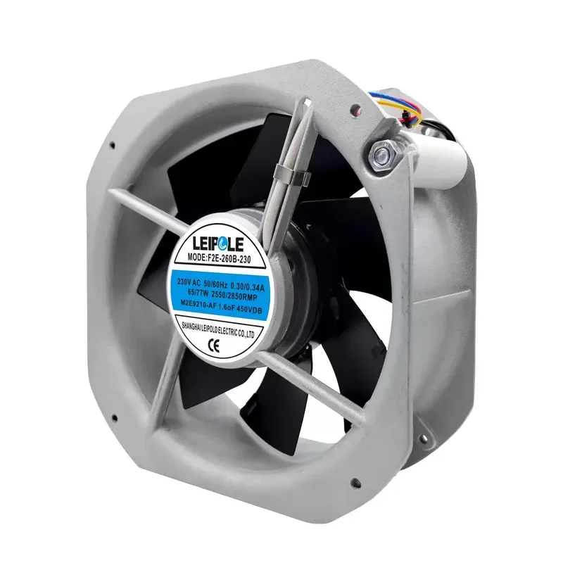 For Shanghai Lepu F2E-260B/162B/320B-230 230V distribution box cabinet axial flow cooling fan