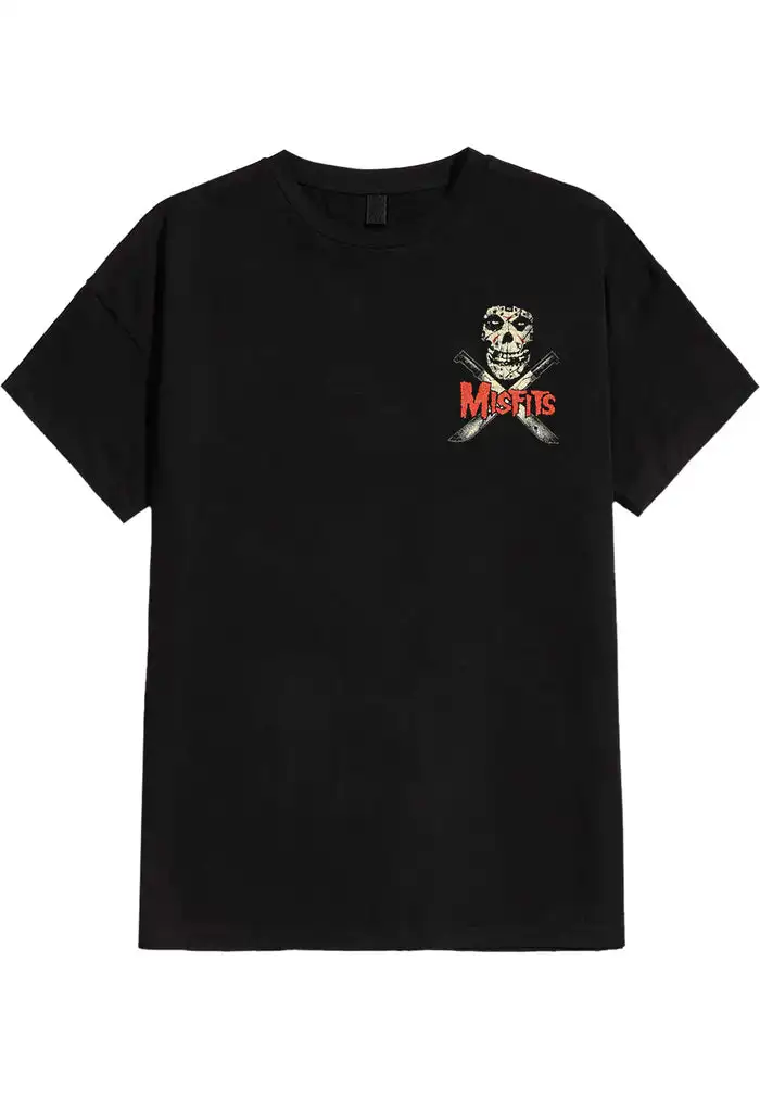 Misfits - Machete Back Print - T-Shirt unisex cotton tee
