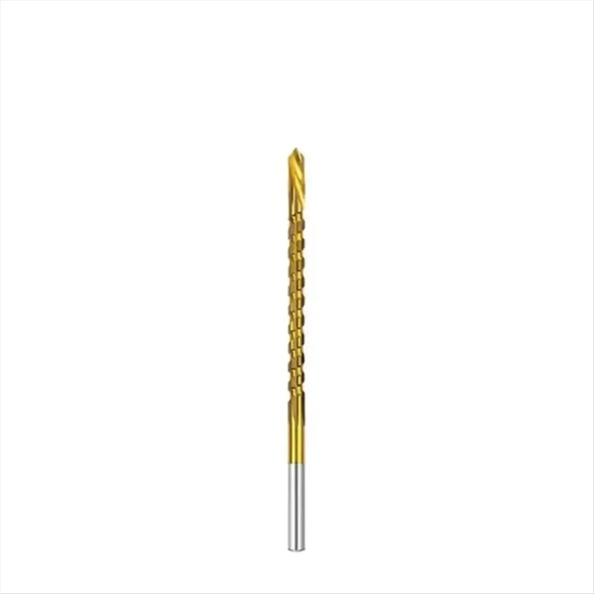 A24I 4mm Titanium Coated Drill Bit Spiral Jagged Saw Drill Bit Composite Drill Bit Twist Drill Bit
