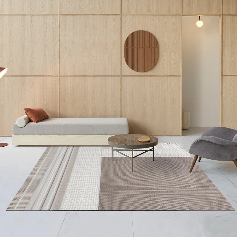Living room household carpet bedroom sofa bedside blanket coffee table blanket dirt-resistant and easy to take care