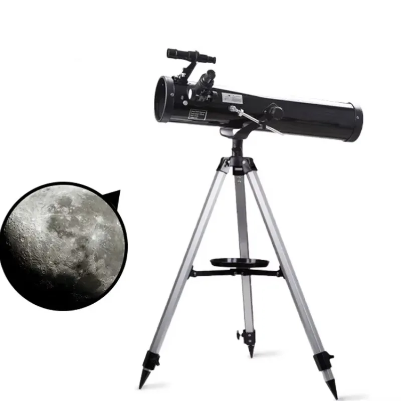 76mm Aperture 700mm Focal Length Refractor Telescope for Astronomy Moon and Star Observation