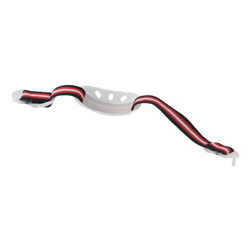 1 Pcs Lightweight Black Helmet Chin Strap White Black Red Plastic Chin Strap White Headwear Protection Construction Site