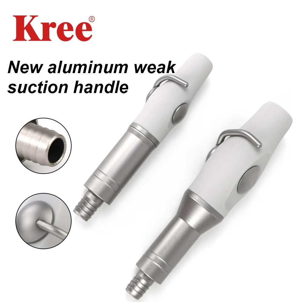 1Pcs With Switch Dental Weak Saliva Ejector Suction Valves Se/hve Tip Adaptor Weak Suction Handle Dental Tool