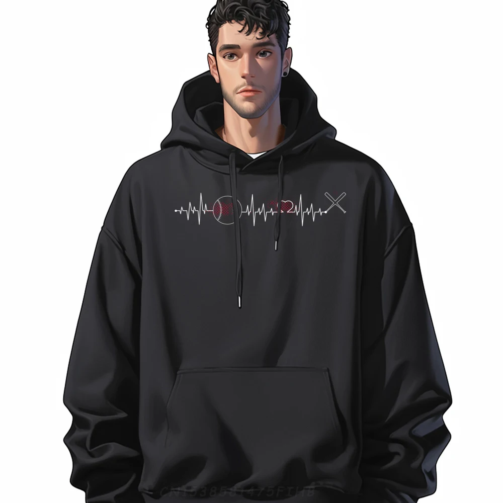 Heartbeat Vintage Hoodies Men Sale New In Hoodies & Sweatshirts Christmas Sweater Men's Winter Clothes